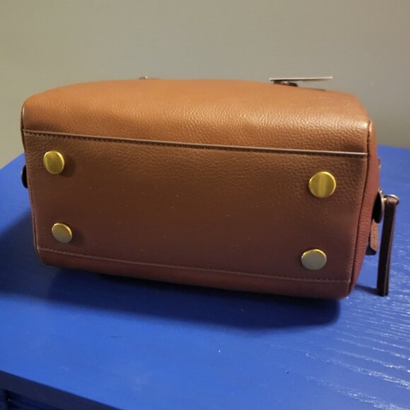 Fossil Sydney Satchel Medium Brown - Picture 7 of 9